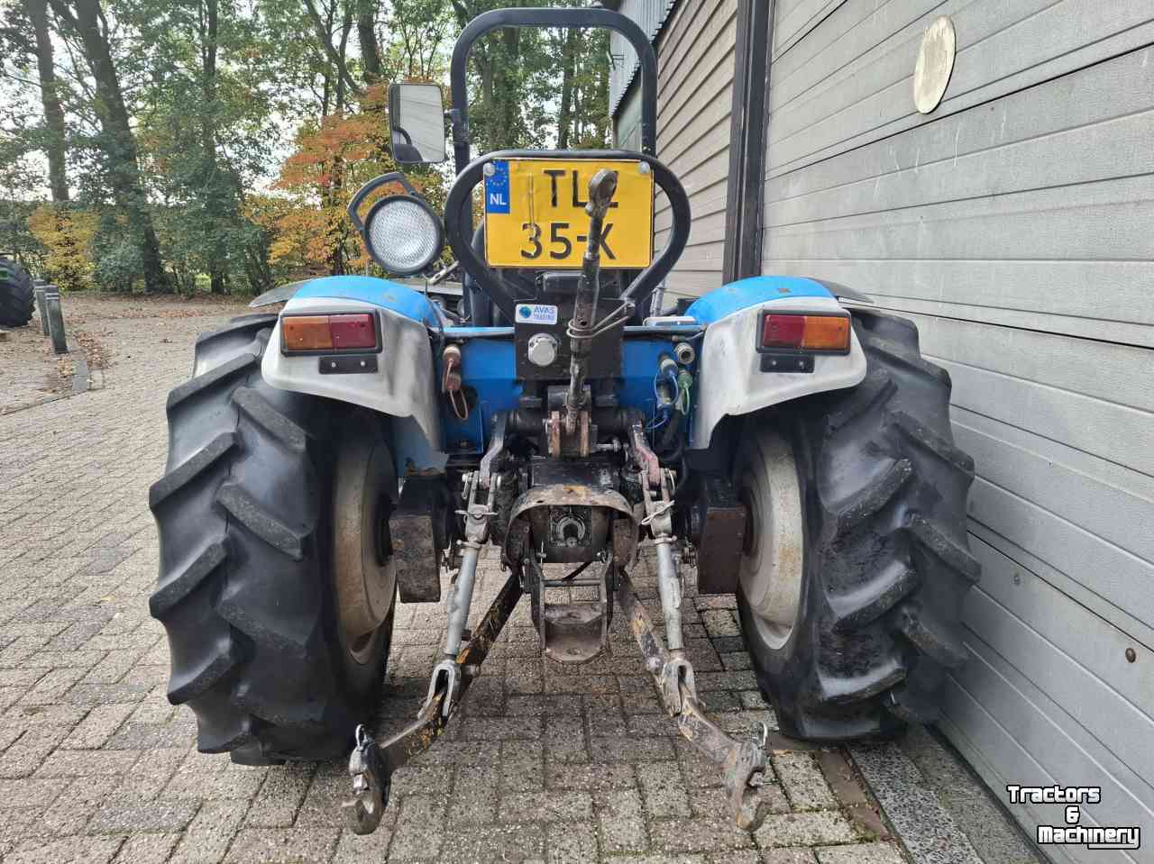 Gartentraktoren Landini Mistral 50 compact tractor traktor trekker cabrio tuintractor boomkwekerij boomgaard fruitteelt compacttractor