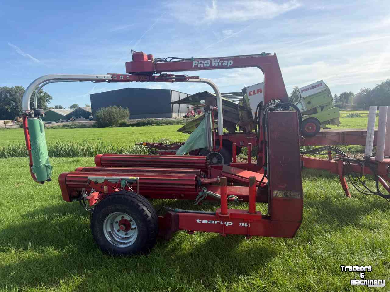 Ballenwickelmaschine Taarup 7664 pro wrap wichelaar