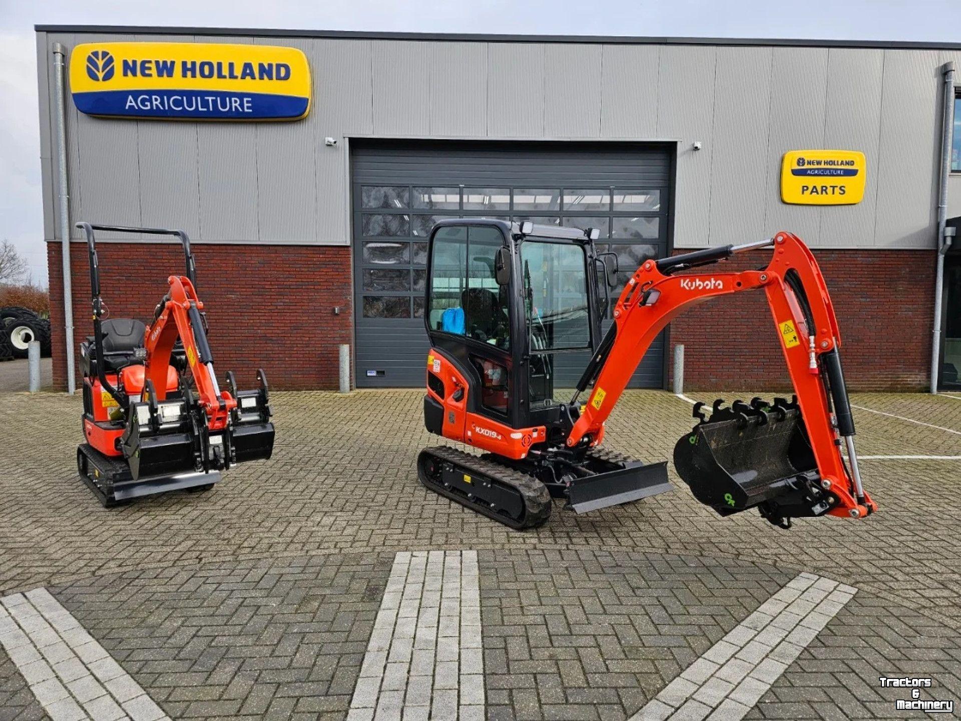 Minibagger Kubota KX019-4