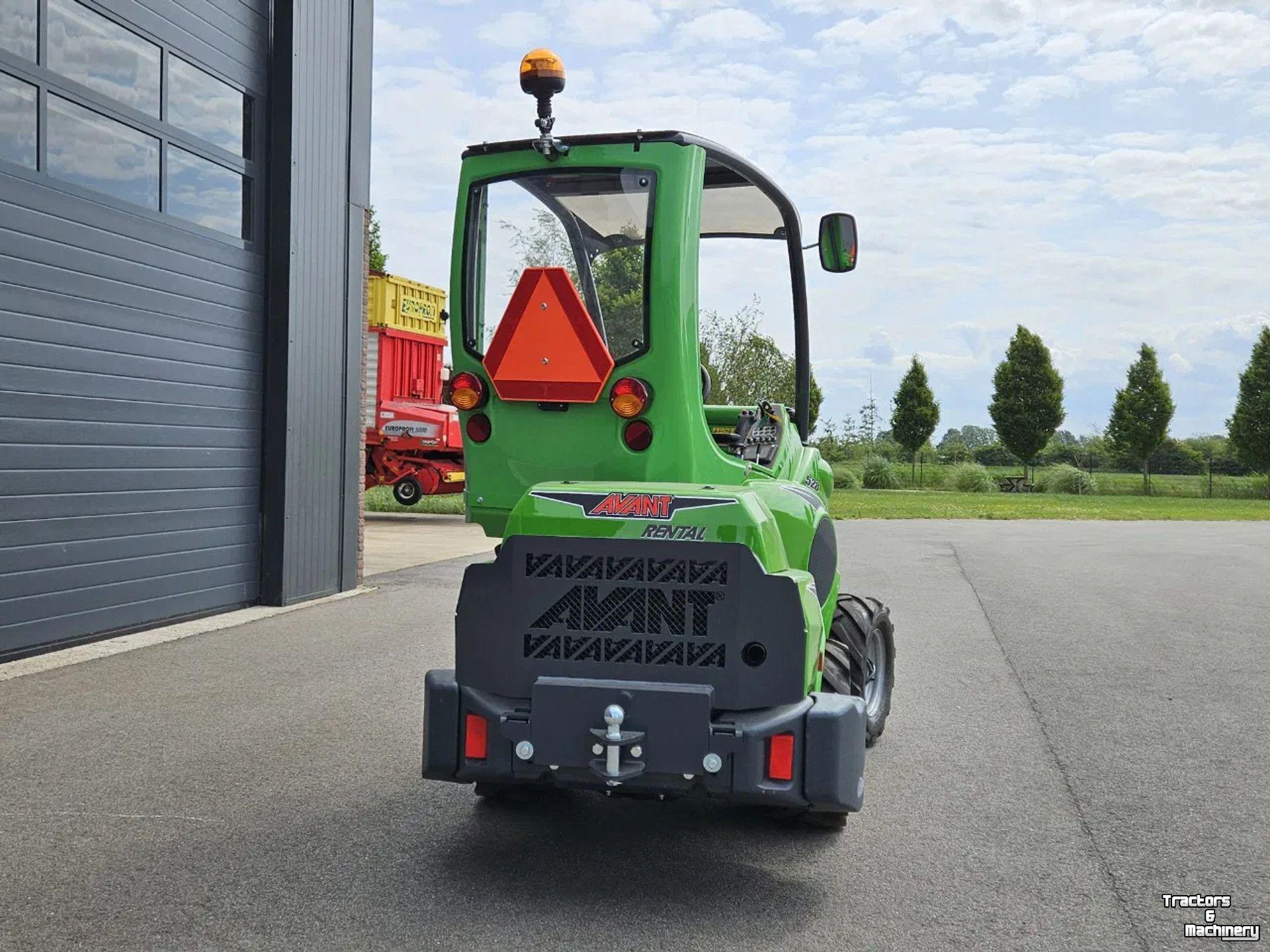 Radlader Avant 528 Rental mini-shovel