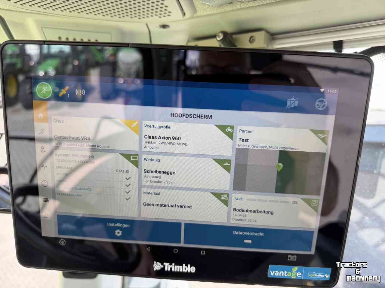 Schlepper / Traktor Claas Axion 960 C-Matic 50KM 2021 3125 UUR TRIMBLE GPS FH+FA!!!