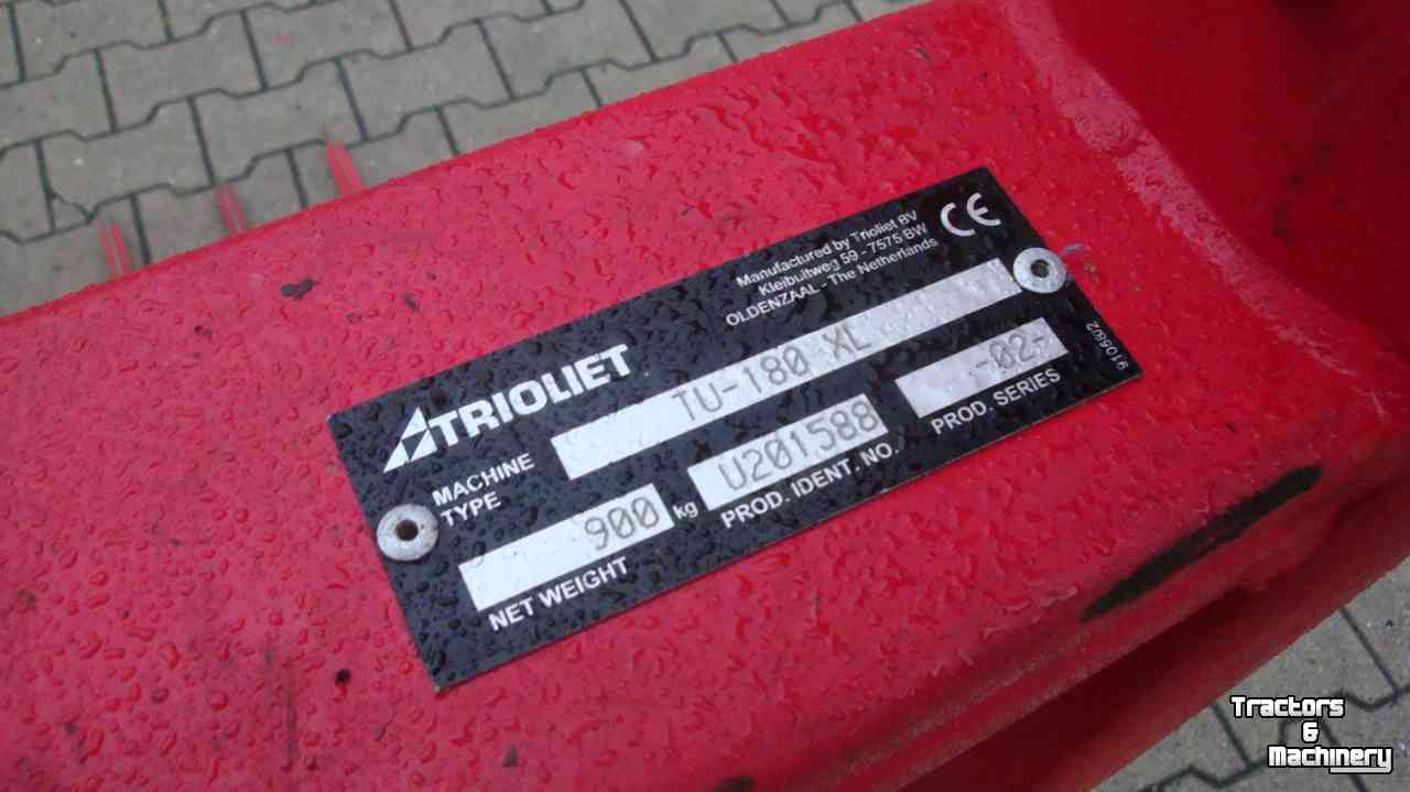 Siloblockschneider Trioliet tu 180 xl