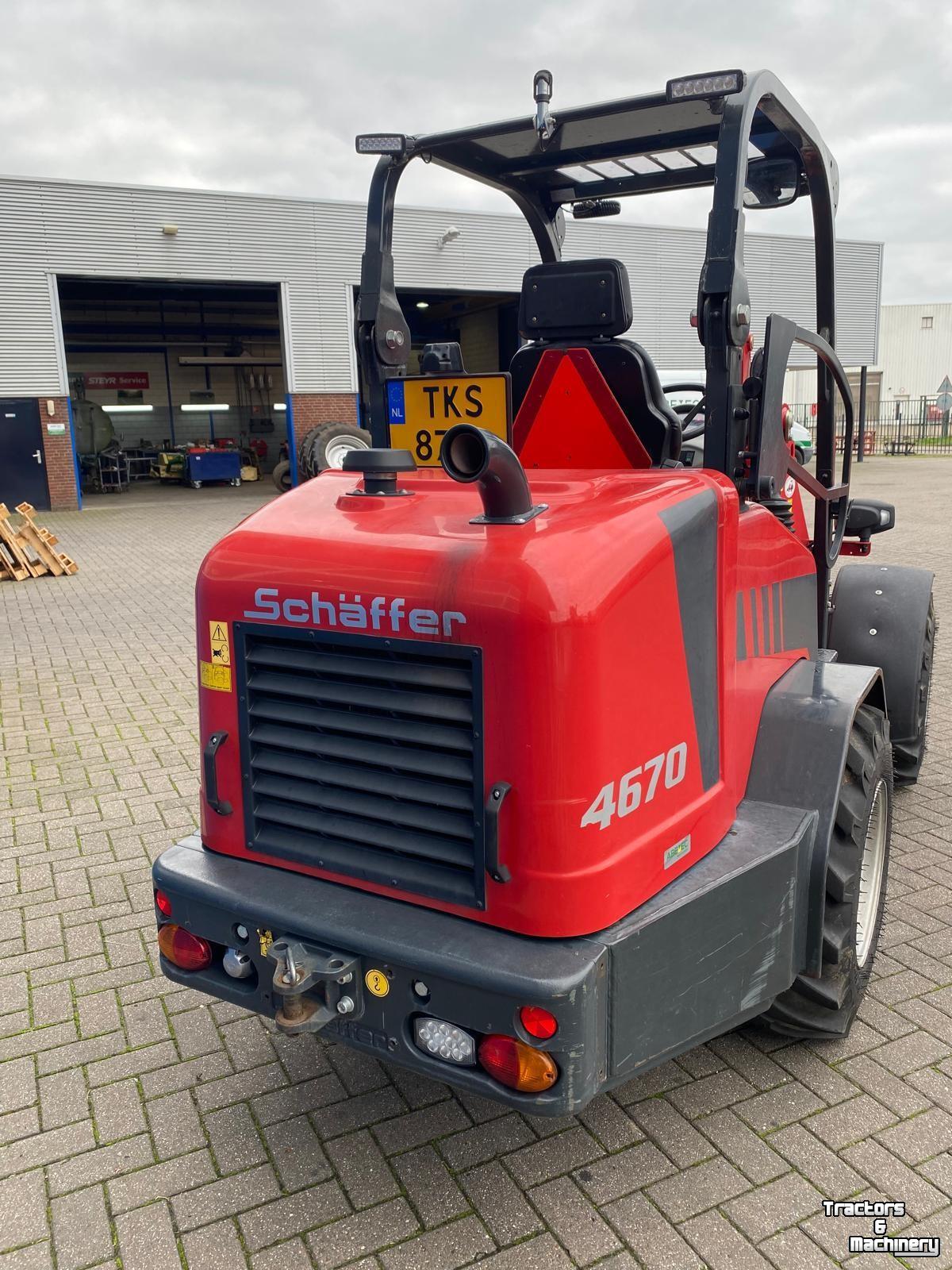 Radlader Schäffer shovel type 4670