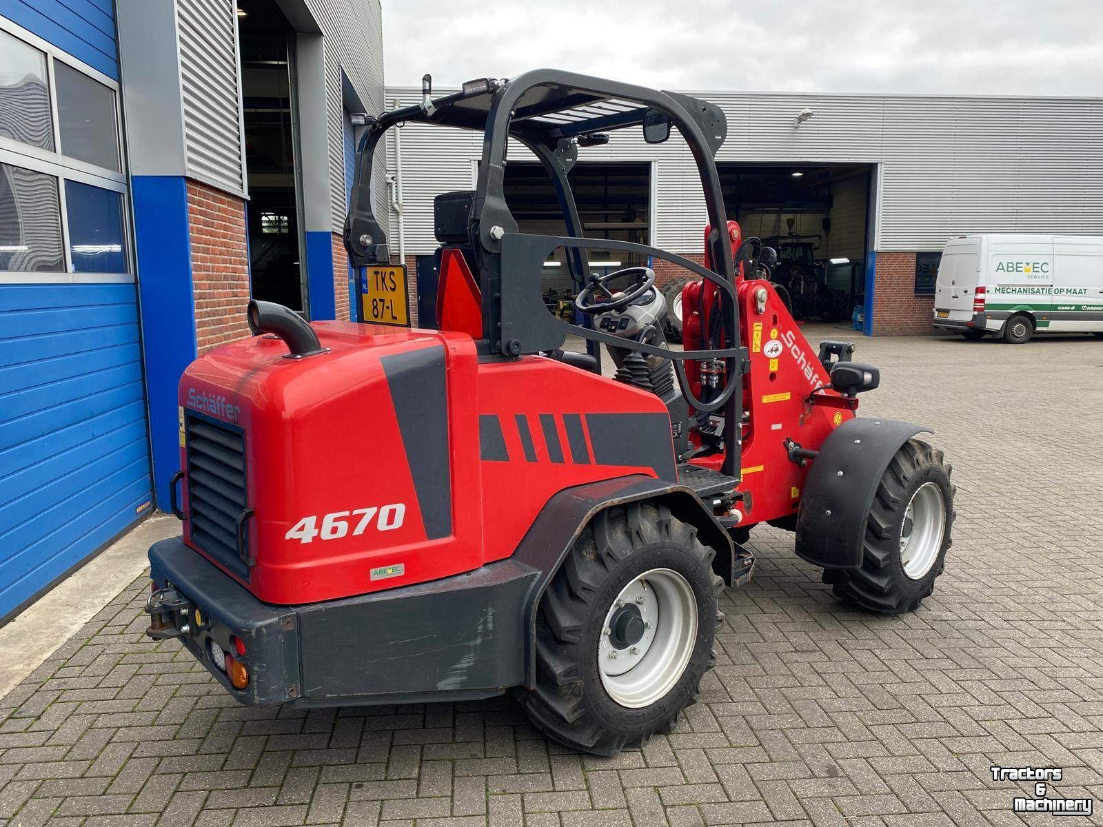 Radlader Schäffer shovel type 4670