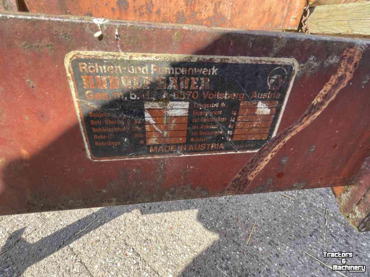 Beregnungsmaschine Bauer 82/330