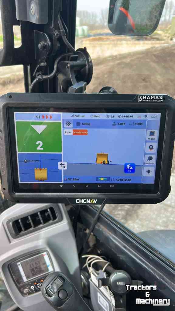 GPS Lenksystemen und Zubehör CHC NAV EasyNAV – 3D GPS Graafmachine