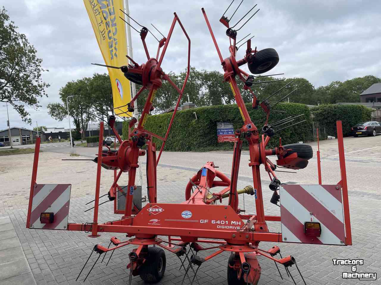 Kreiselheuer Kuhn GF 6401 MH schudder zeer netjes!!