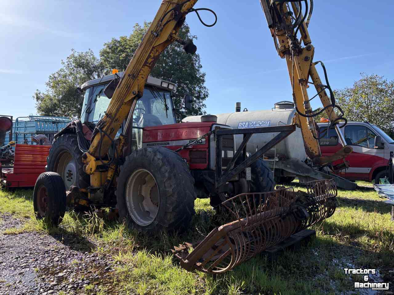 Schlepper / Traktor Massey Ferguson Mf 6180