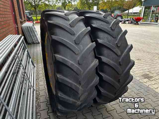 Räder, Reifen, Felgen & Distanzringe Michelin 540/65x38 Dubbellucht set 5-ster
