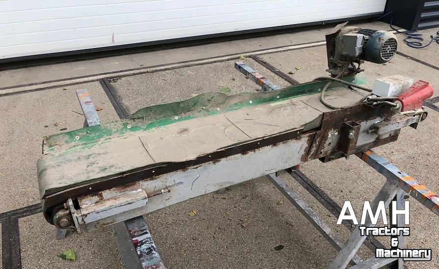 Förderband  Vlakke-/opvoerband 1700X320 TRANSPORTBAND VLAKKE BAND, FLACHBAND, OPVOERBAND, STEIGBAND