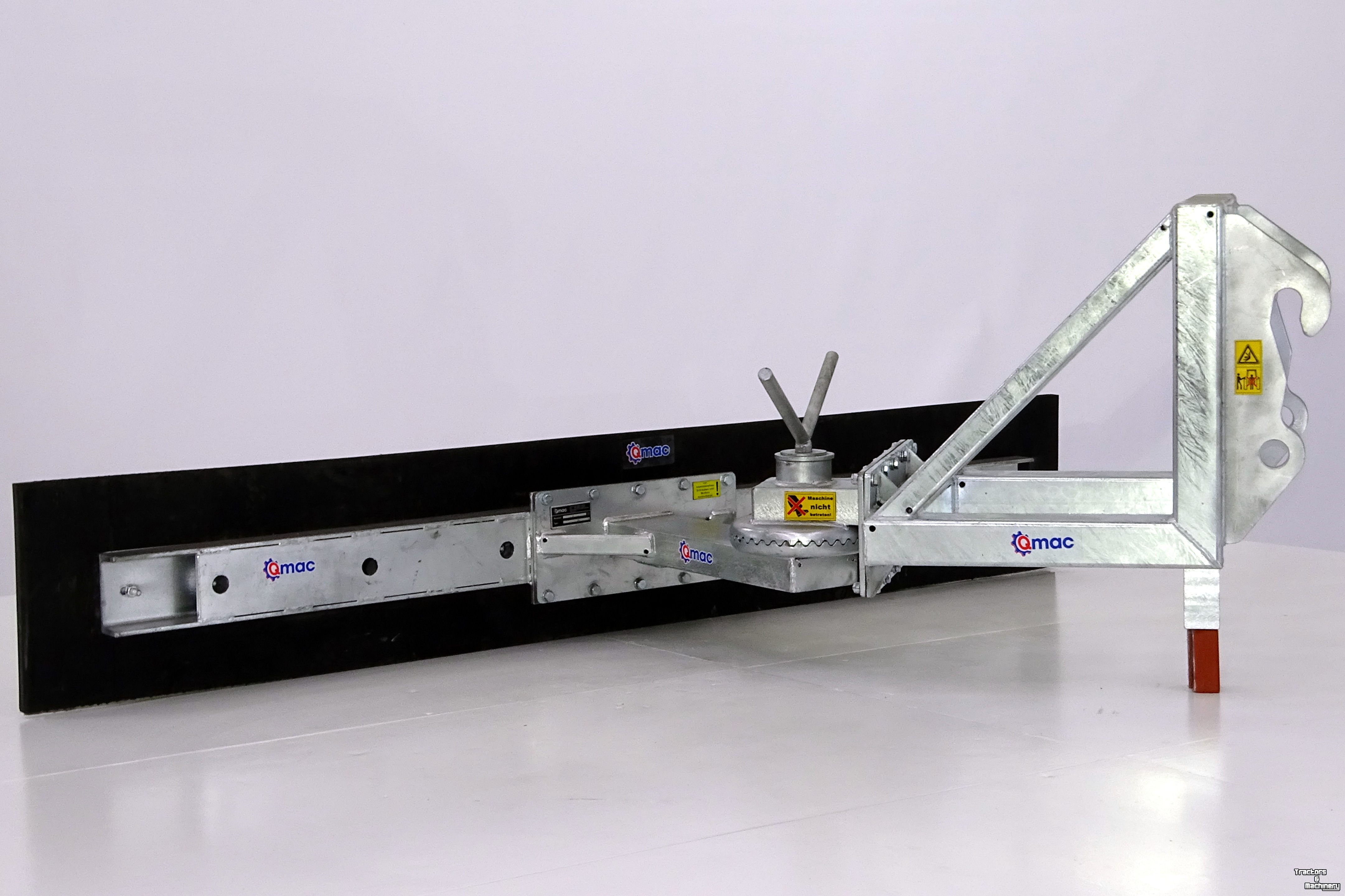 Gummi-Schieber Qmac Modulaire schuifbalk met canvas rubbermat