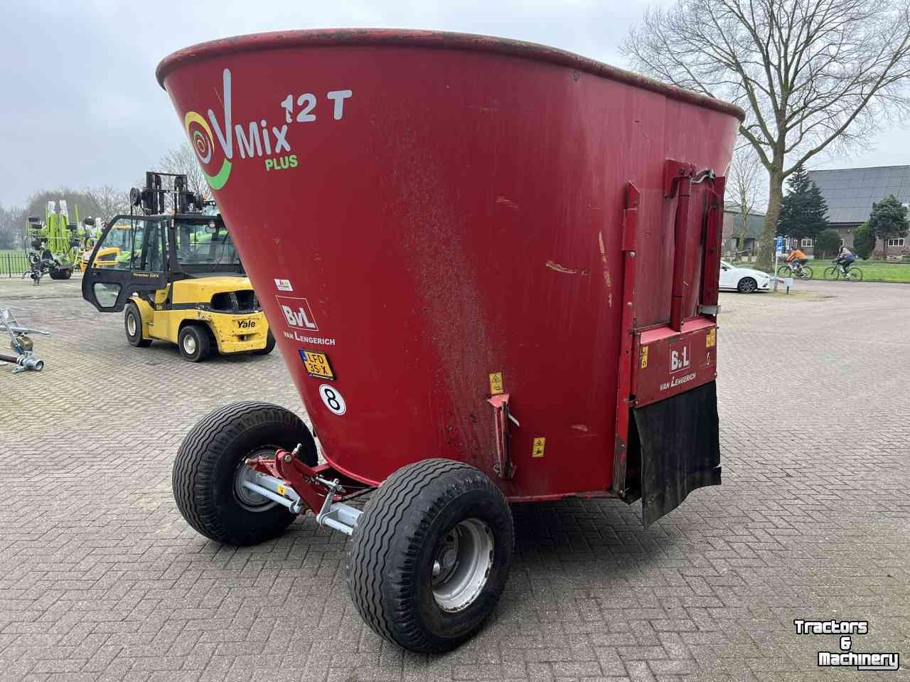 Futtermischwagen Vertikal Van Lengerich V-Mix 12 T voermengwagen