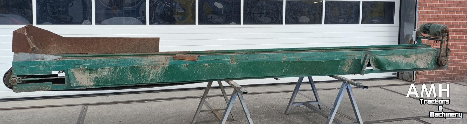 Steigförderband Overveld Opvoerband 6000X400 OPVOERBAND ELEVATORBAND ELEVATOR BELT FÖRDERBAND STEIGBAND