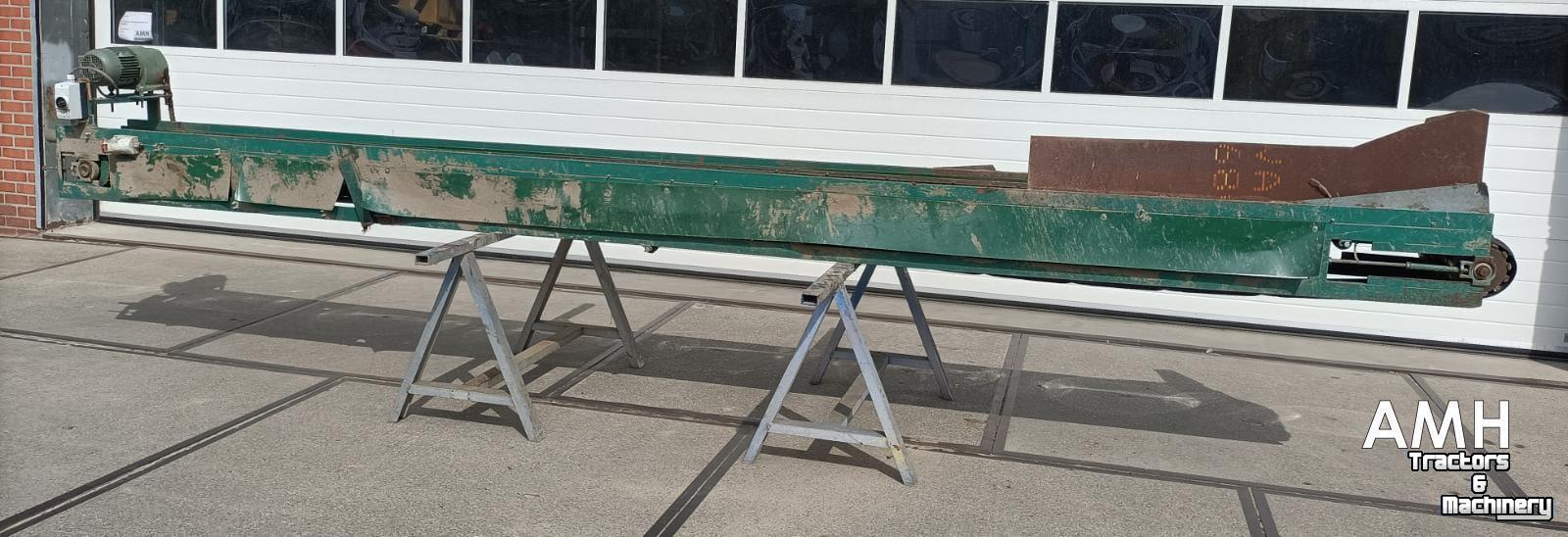 Steigförderband Overveld Opvoerband 6000X400 OPVOERBAND ELEVATORBAND ELEVATOR BELT FÖRDERBAND STEIGBAND
