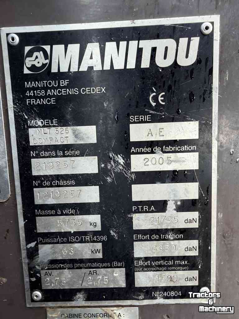 Teleskoplader Manitou MLT526