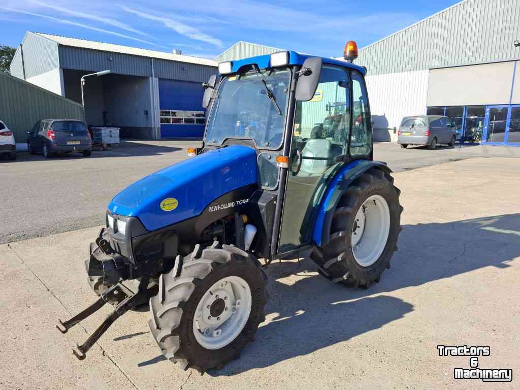 Gartentraktoren New Holland TCE 45 met fronthef en -PTO