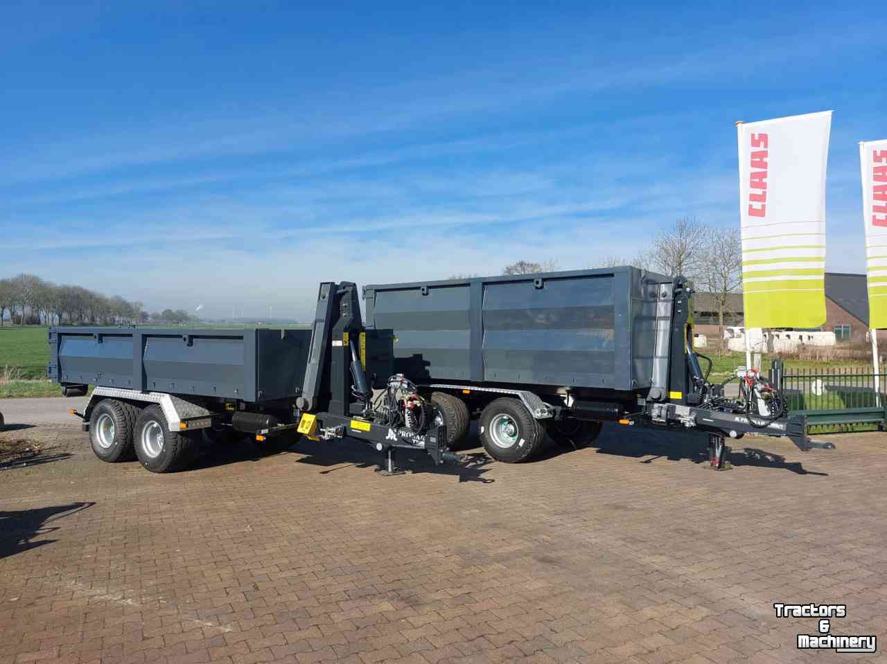 Hakenlift-Container System Pronar T185 E haakarm