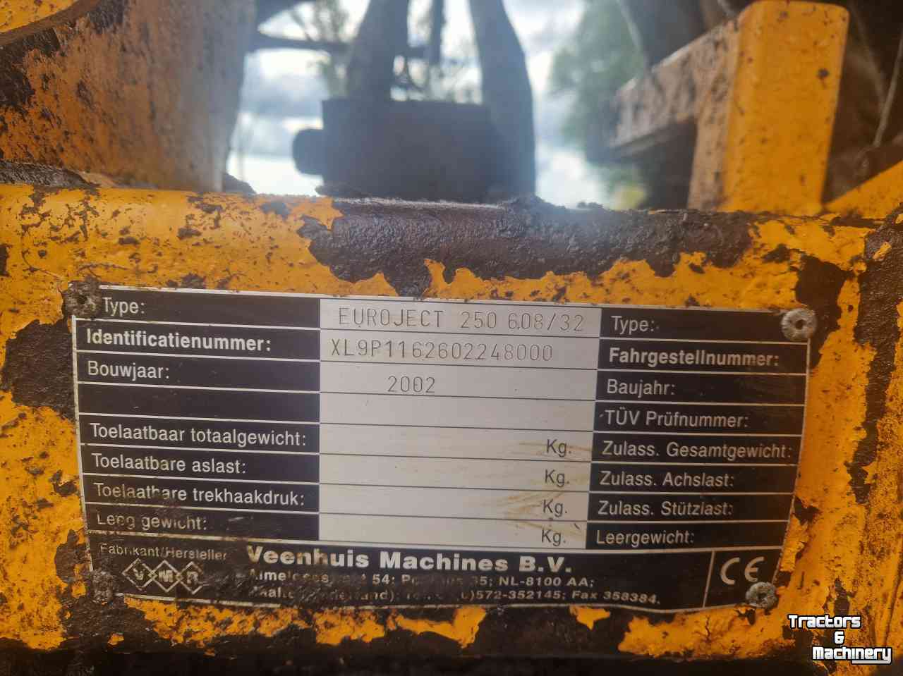 Grünlandinjektor Veenhuis Euroject 250 6.08/32