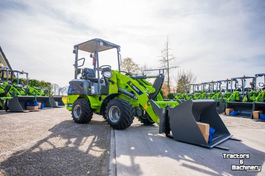 Radlader E-Kraft E1000 Elektrische Minishovel wiellader