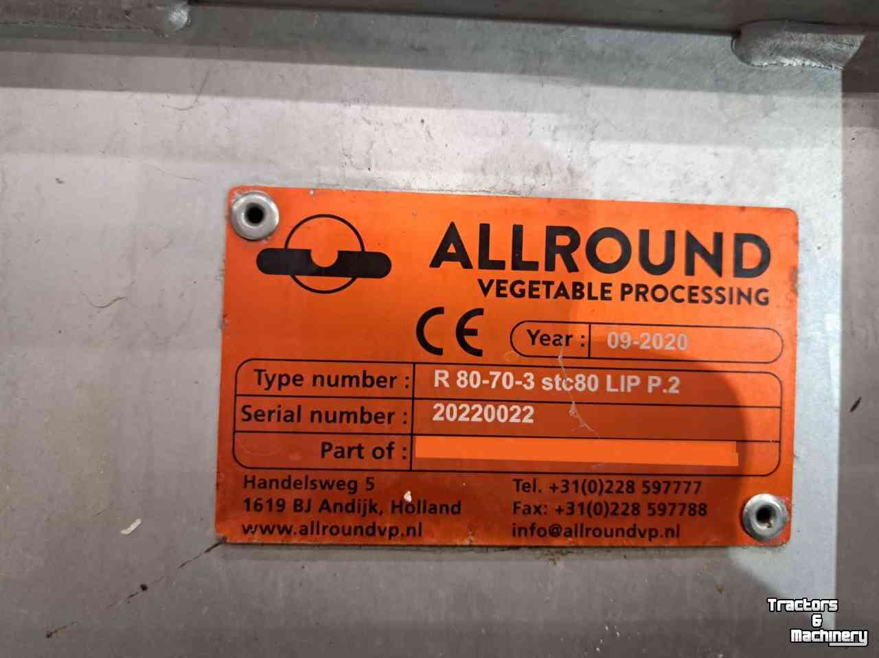 Sortiermaschine Allround Radial sortingmachine R80 - 70 - 3