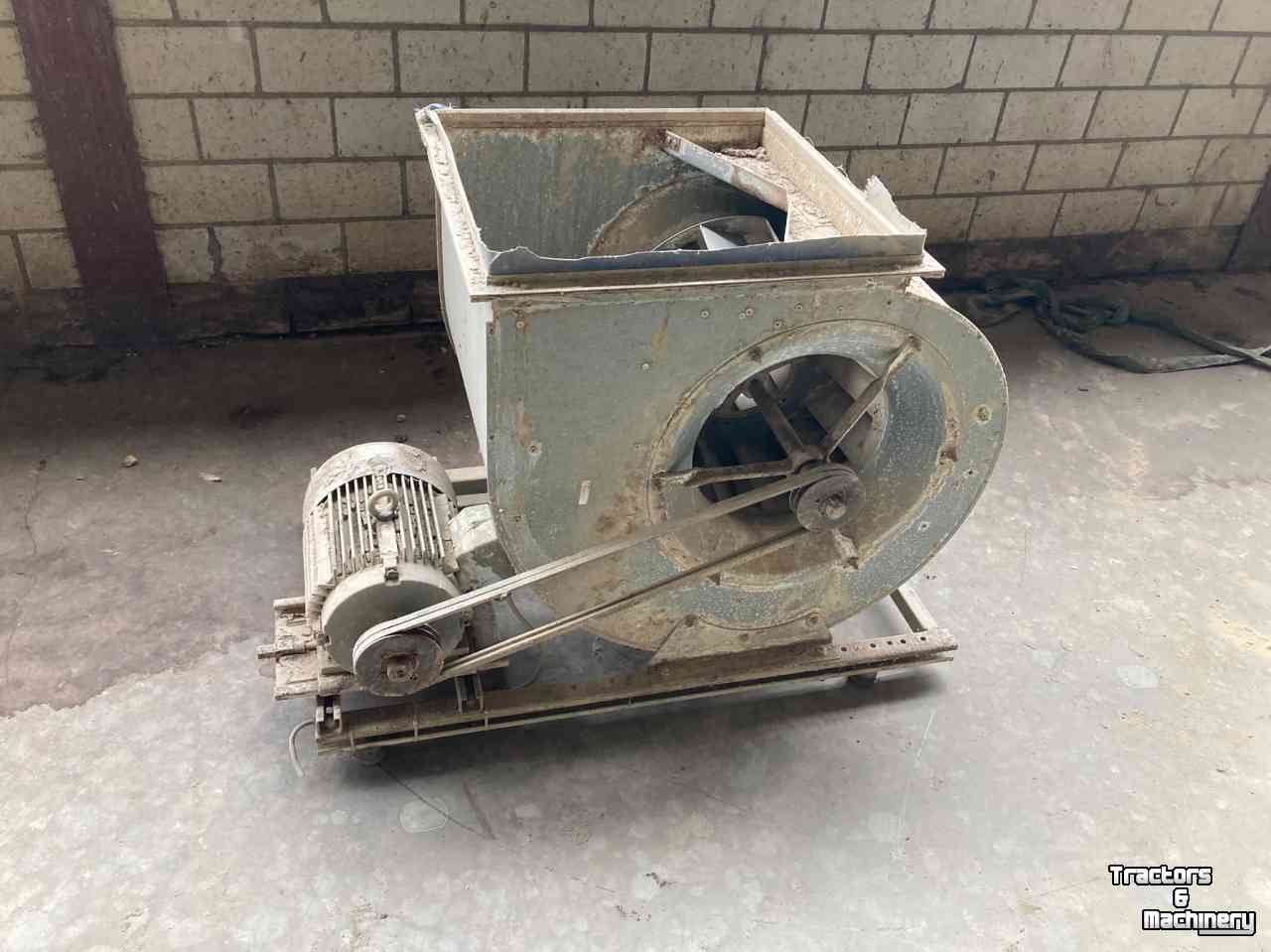 Aufschlagbunker  Slakkenhuisventilator