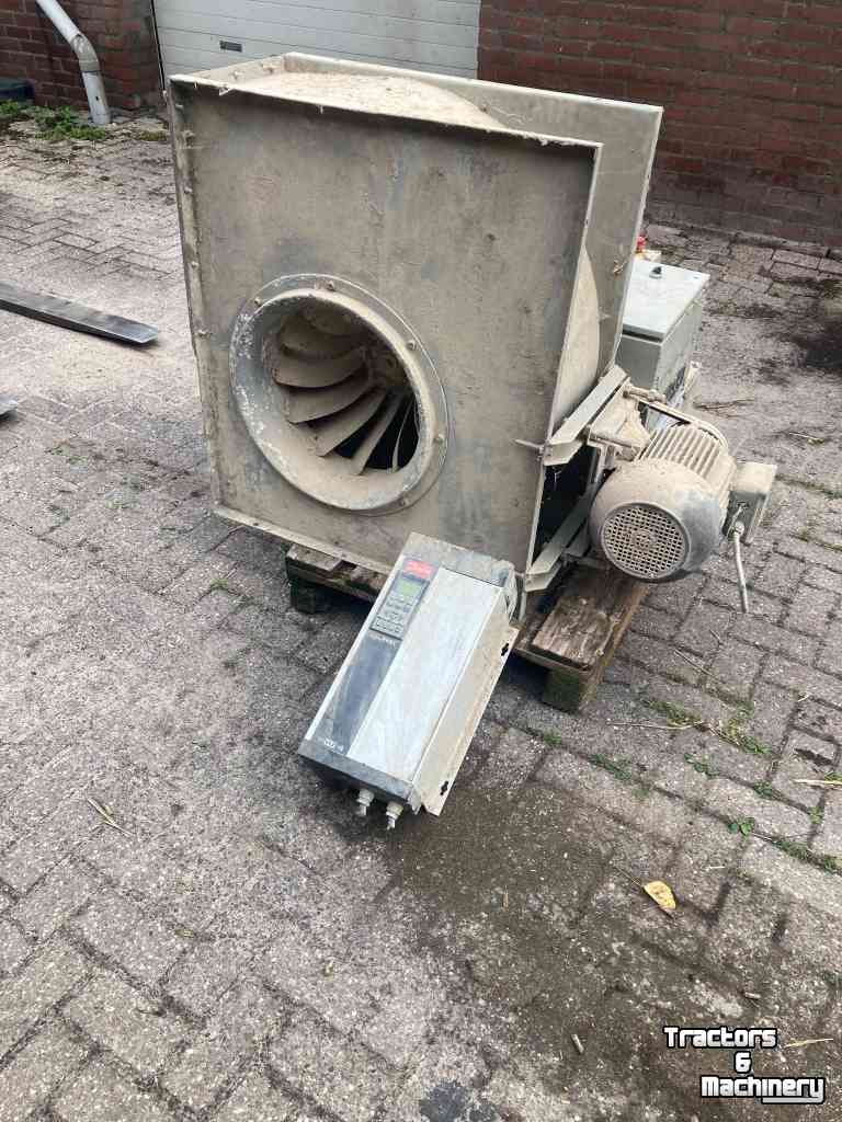 Aufschlagbunker  Slakkenhuisventilator