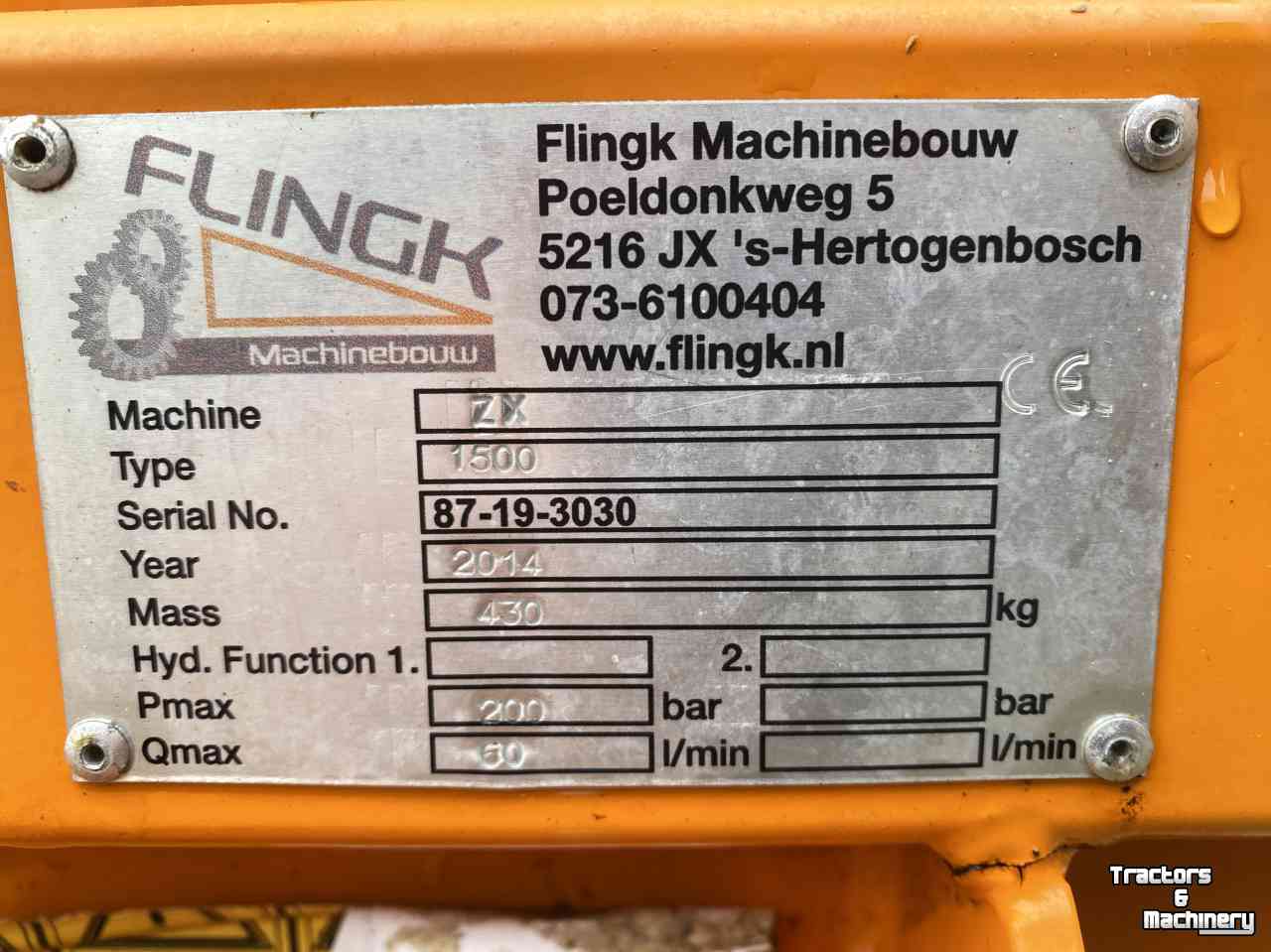 Sägemehl Streuer für Liegeboxen Flingk ZX 1500 instooier met EURO aansluiting