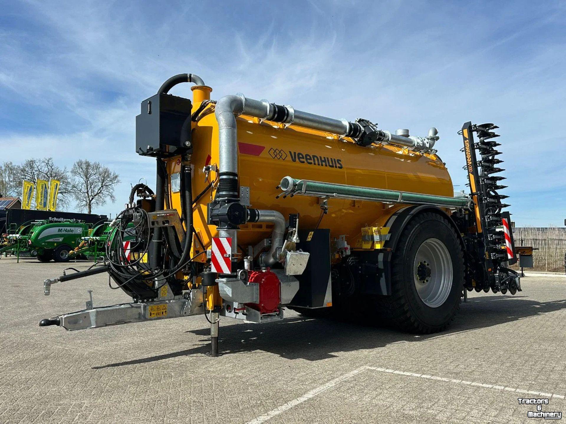 Gülletankwagen / Güllefässer Veenhuis Premium Quad Shift 15.800 met Fullject 9m bemester