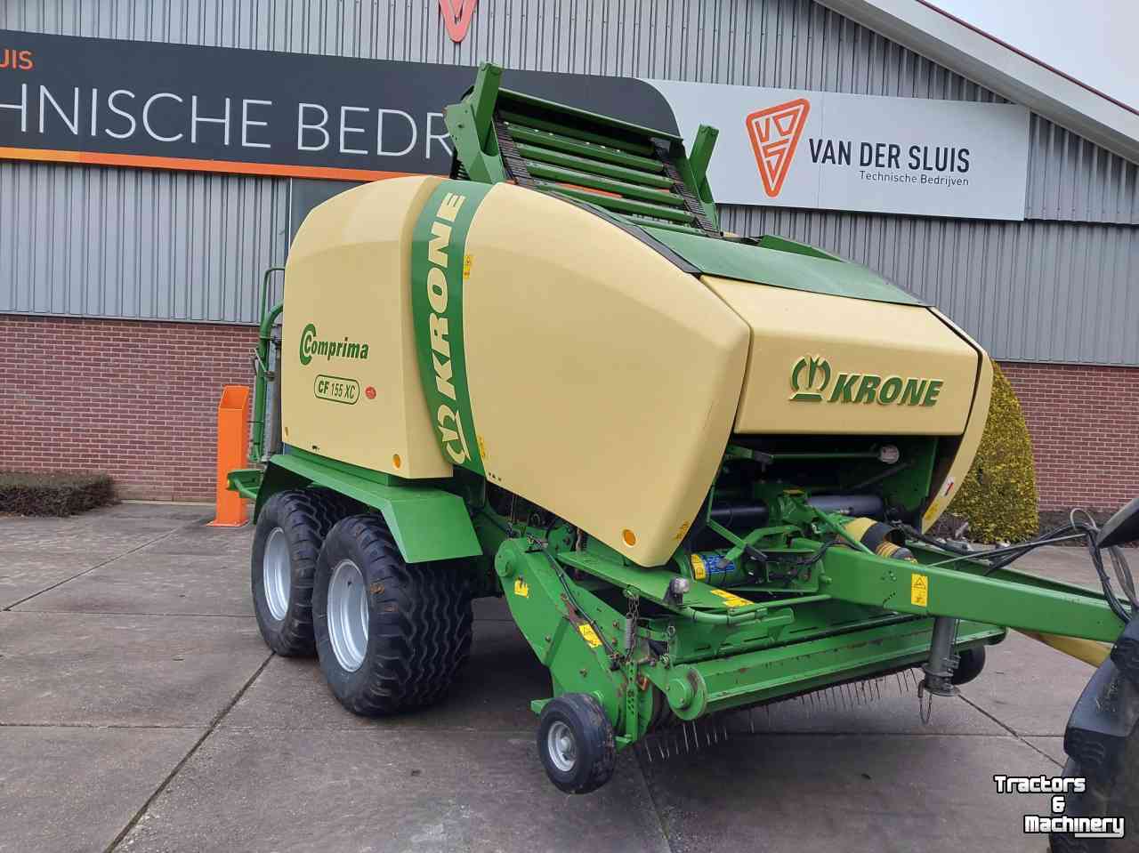 Pressen Krone Comprima CF 155 XC balenpers