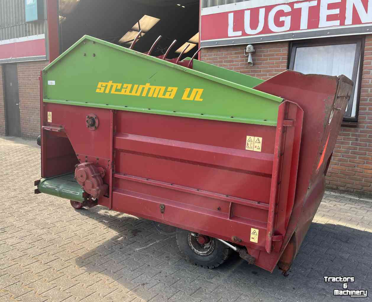 Siloblockverteilwagen Strautmann BVW Blokkenwagen doseerwagen voermachines