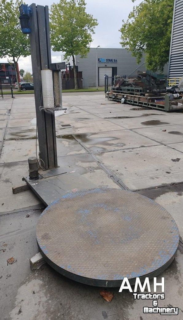 Sonstiges Förderanlagen und Material-Handling-Ausrüstungen Techstone 2000 02 onbekend / unknown TEch Stone Pallet wikkelaar, TechStone Pallet Wrapper TechStone Palettenwickler