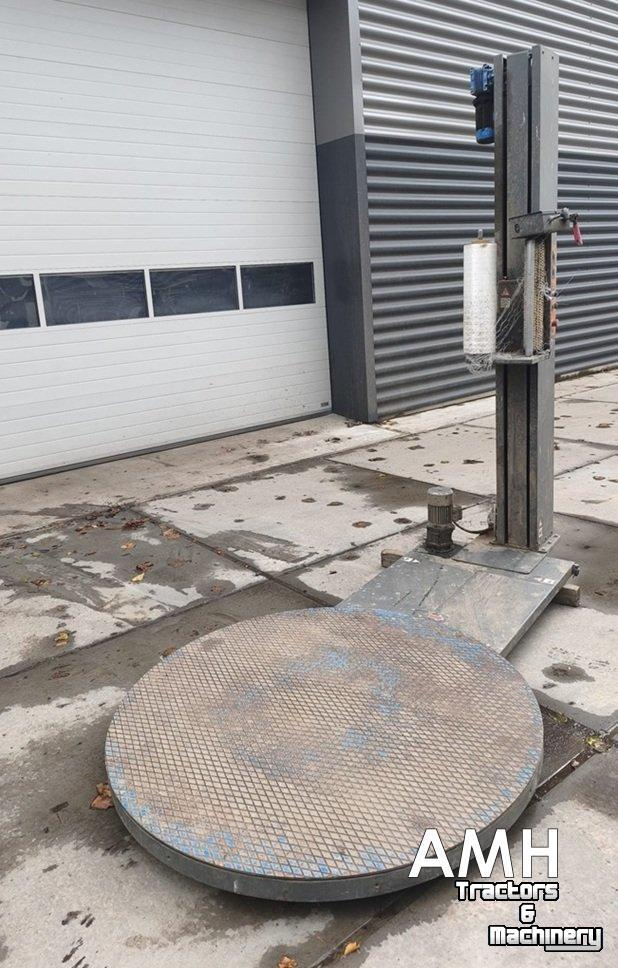 Sonstiges Förderanlagen und Material-Handling-Ausrüstungen Techstone 2000 02 onbekend / unknown TEch Stone Pallet wikkelaar, TechStone Pallet Wrapper TechStone Palettenwickler