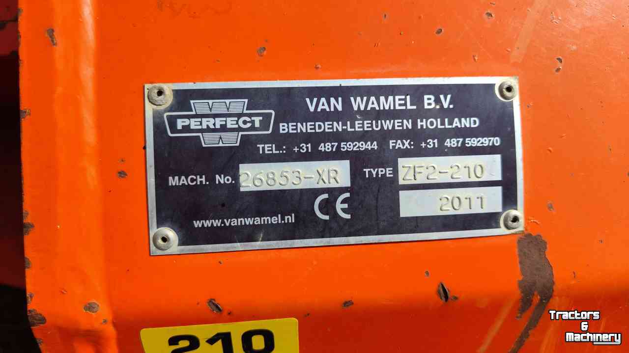 Schlegelmulchgeräte Perfect ZF2-210 zijklepelmaaier