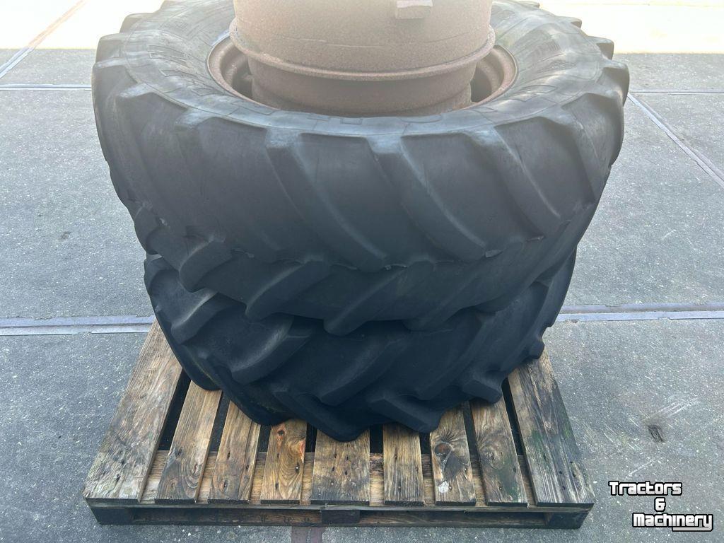 Räder, Reifen, Felgen & Distanzringe Michelin Dubbelwiel passend aan 25 Inch velg+haak