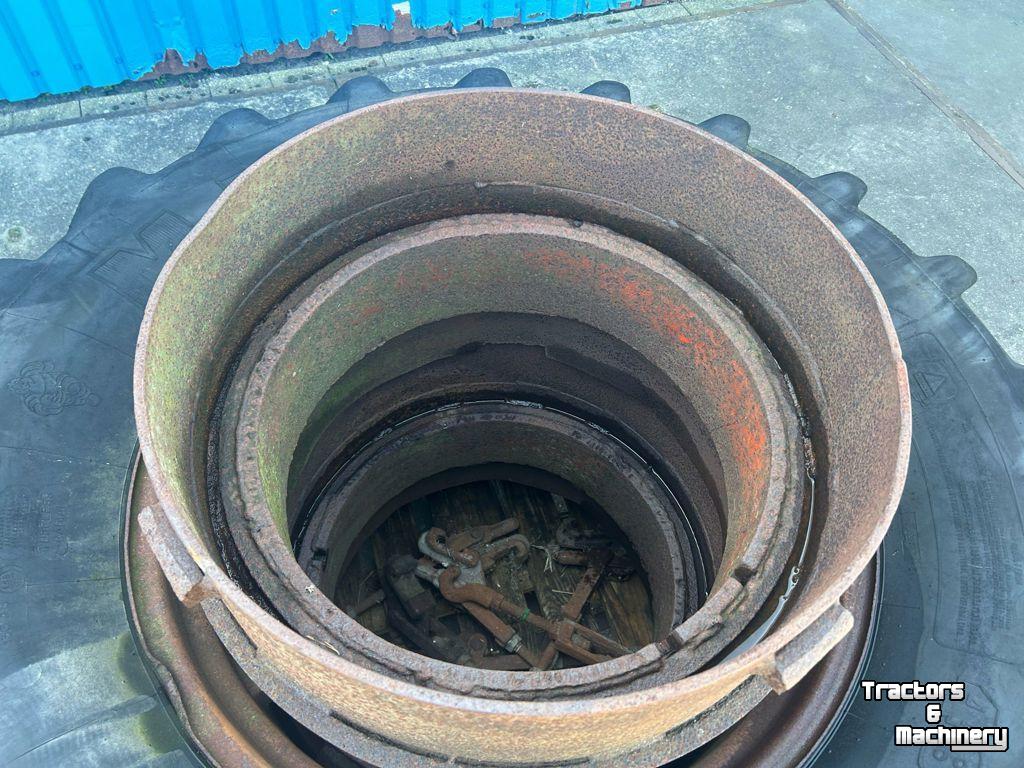 Räder, Reifen, Felgen & Distanzringe Michelin Dubbelwiel passend aan 25 Inch velg+haak