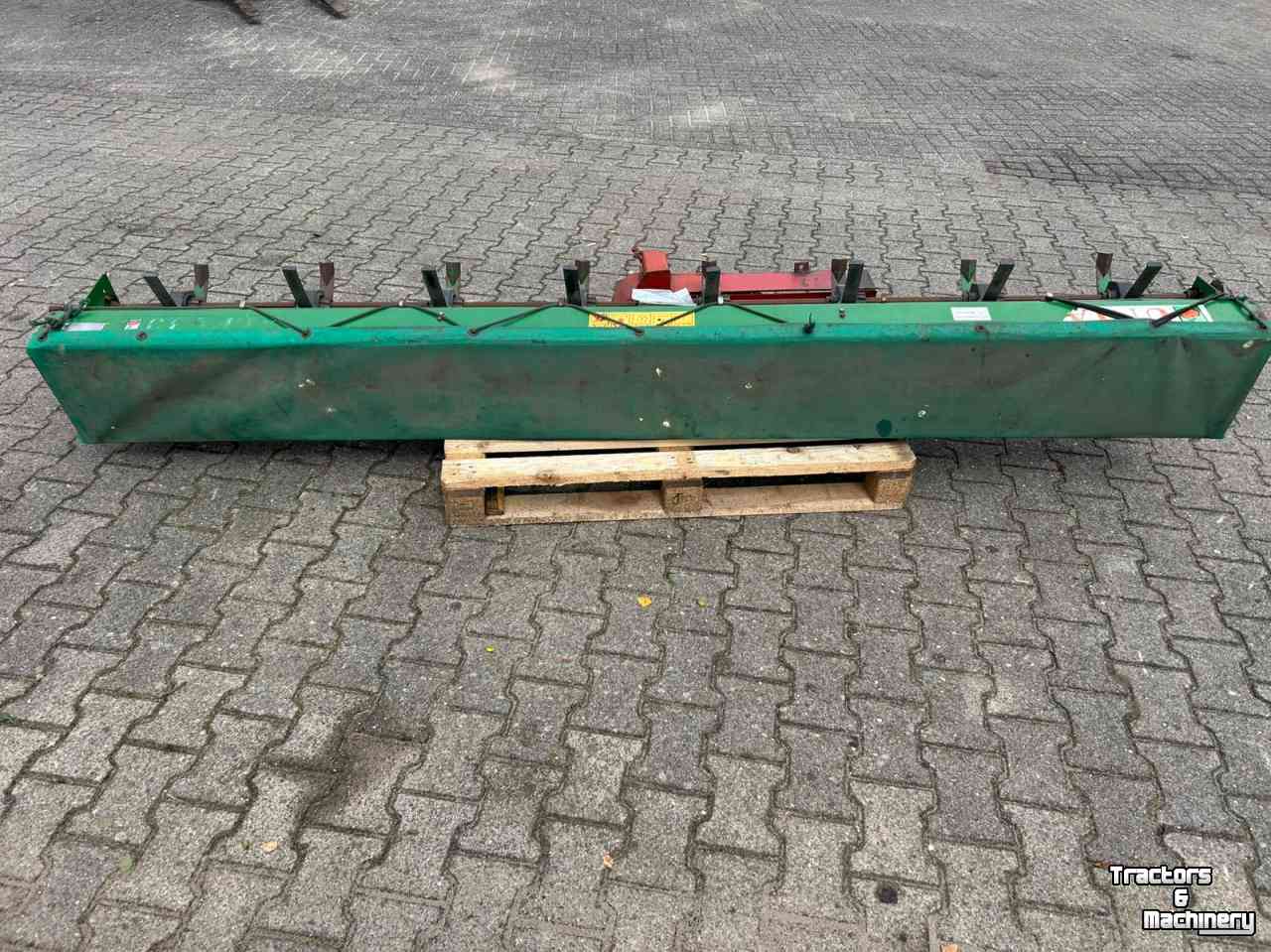 Drillmaschine Unia Zaaimachine 3 meter opbouw vleugelschaar cultivator