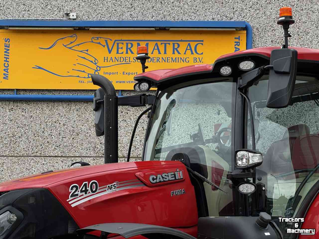 Schlepper / Traktor Case-IH Puma 240AFS CVX connect vario Fronthef Hydr rem Lucht Vol GPS