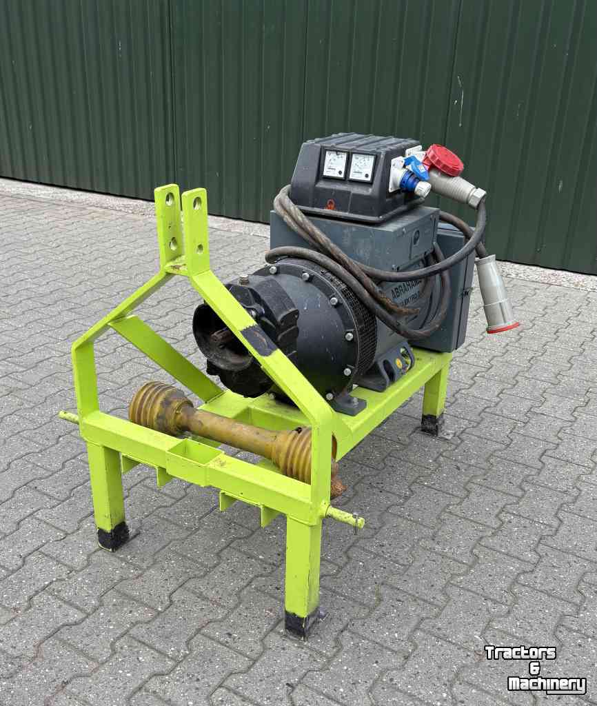 Stromaggregate  Aftakas aggregaat