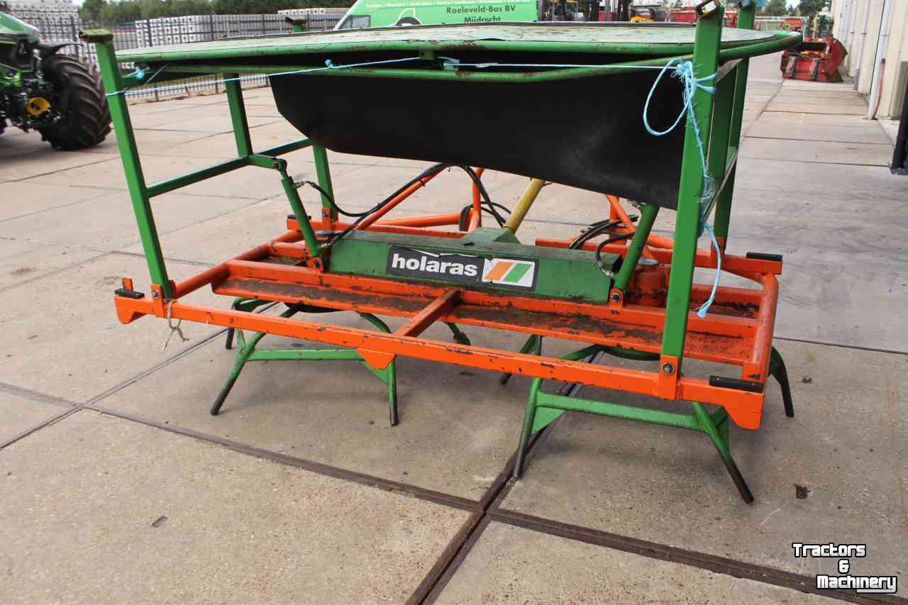 Siloverteiler Holaras Superstar dubbele kuilverdeler hydraulische opklapbare borden