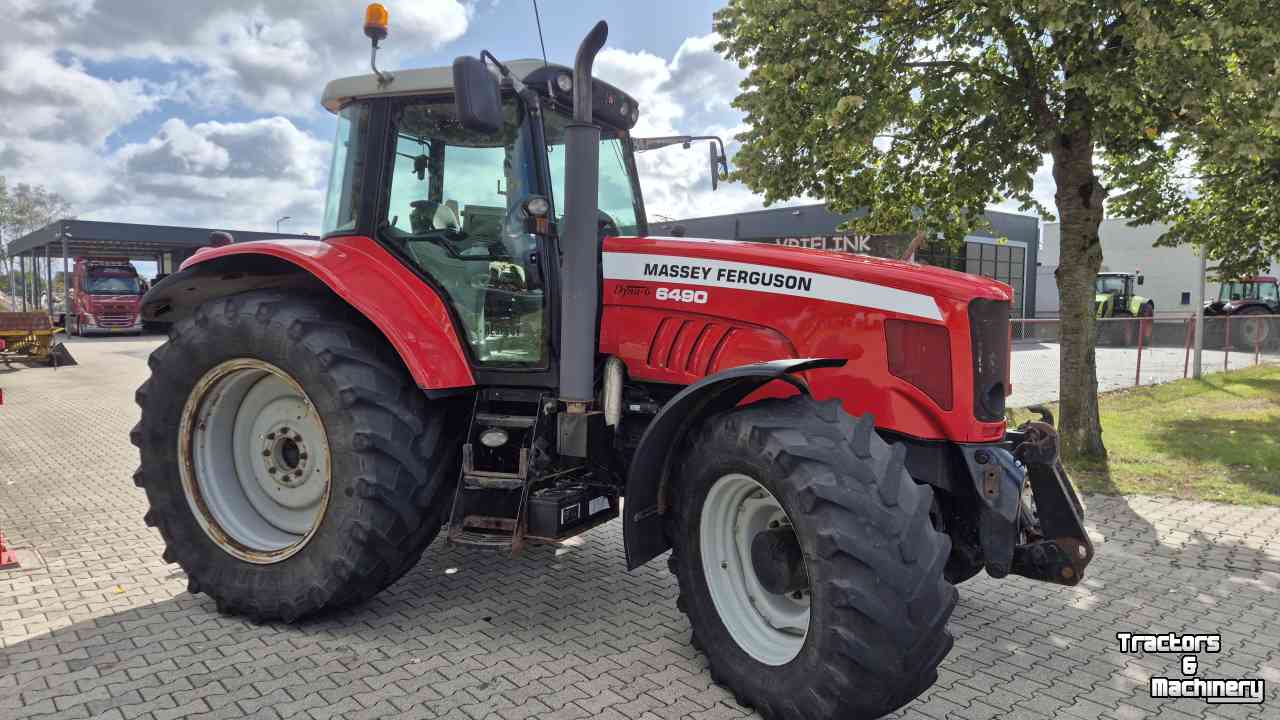 Schlepper / Traktor Massey Ferguson 6490 Dyna-6 40Kmh, Lucht, Fronthef en PTO