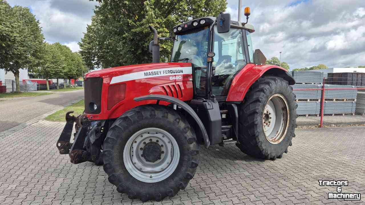 Schlepper / Traktor Massey Ferguson 6490 Dyna-6 40Kmh, Lucht, Fronthef en PTO