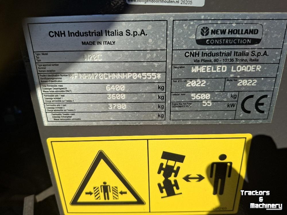 Radlader New Holland W70C