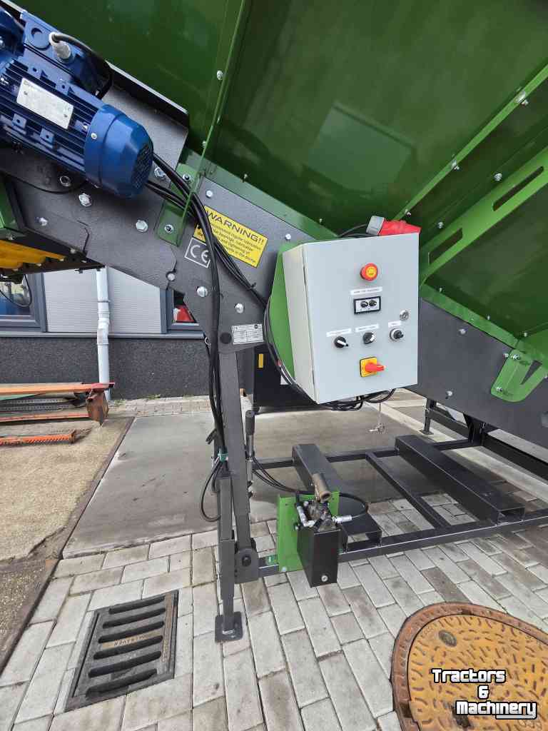 Annahmebunker MFP KS80 met verstelbaar rollenset