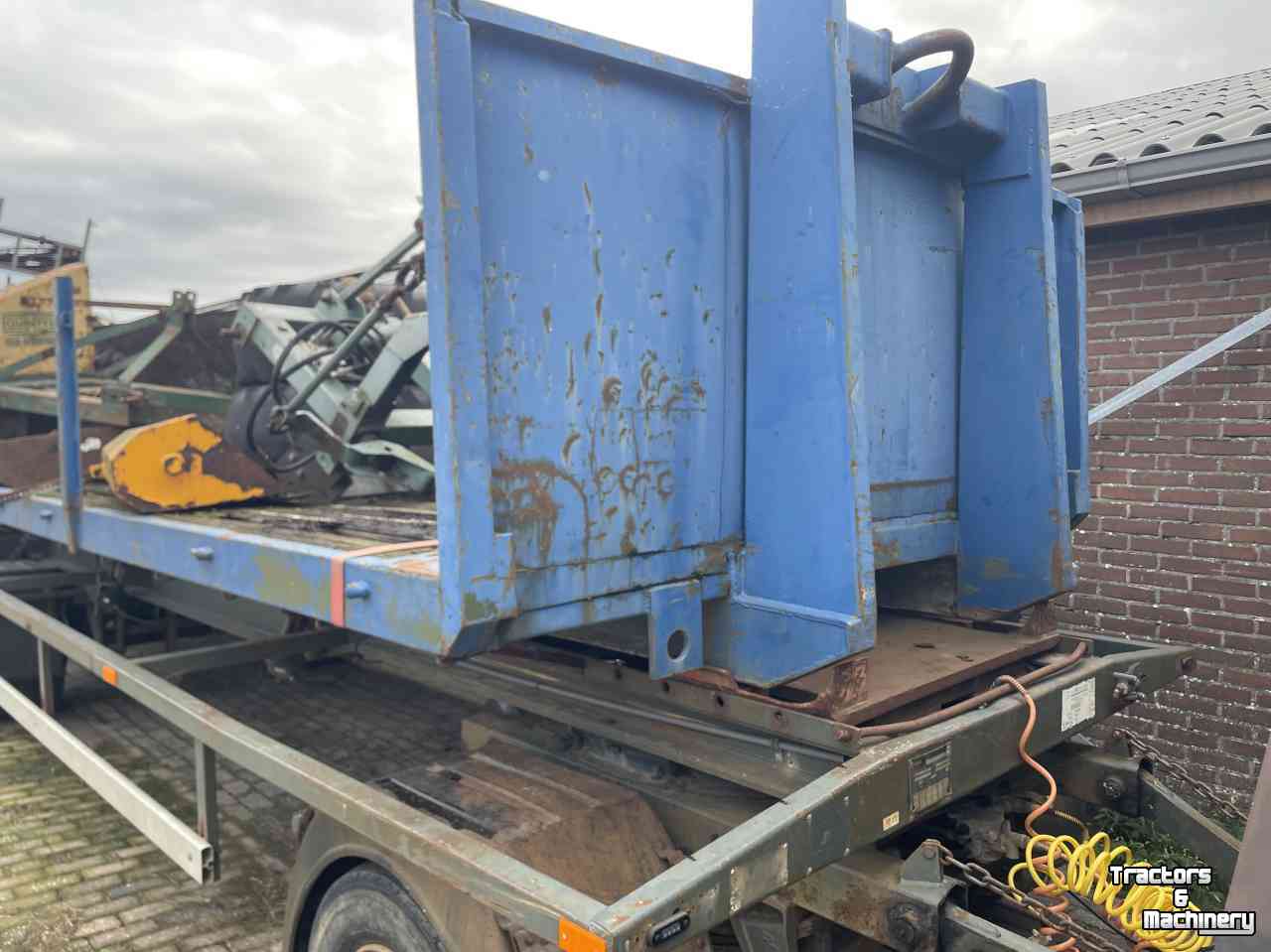Container  Flat containerplateu