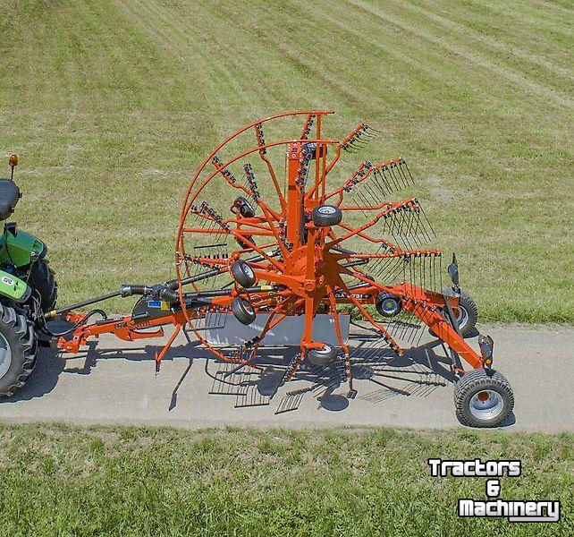 Schwader Kuhn Kuhn - GA 8731+ dubbele hark met middenafleg