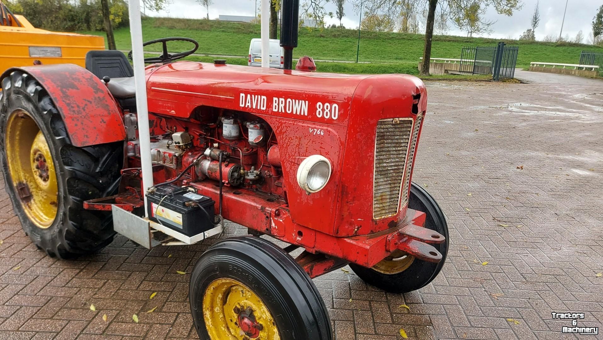 Schlepper / Traktor David Brown 880