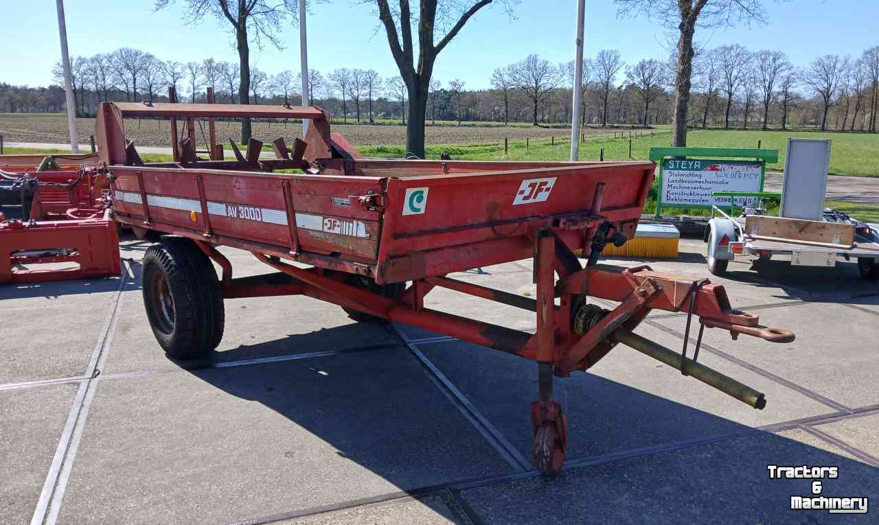Stalldungstreuer JF AV 3000 mestwagen mestverspreider