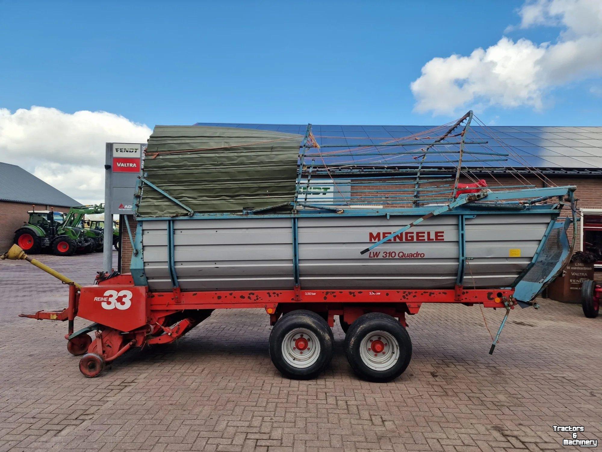 Lade- und Dosierwagen Mengele LW310 QUADRO