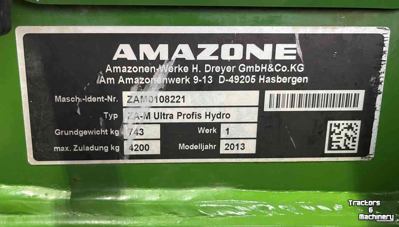 Düngerstreuer Amazone ZAM 3000 Ultra