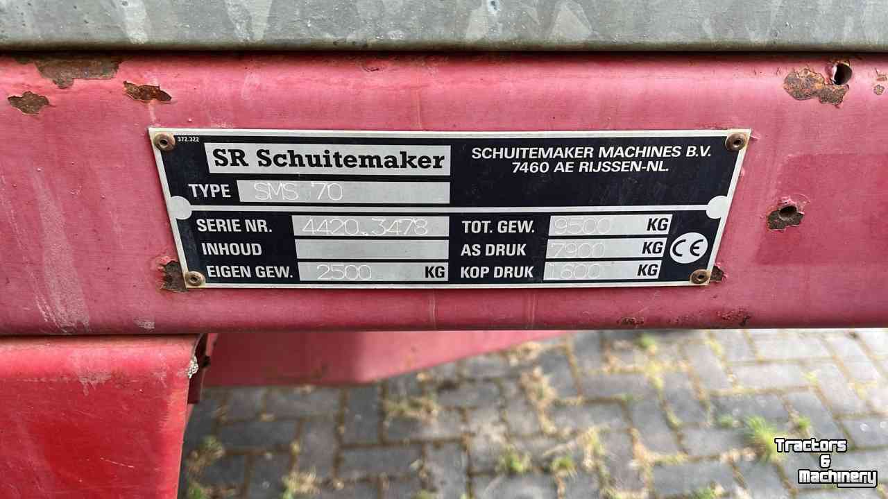 Stalldungstreuer Schuitemaker SMS70 Stalmestverspreider